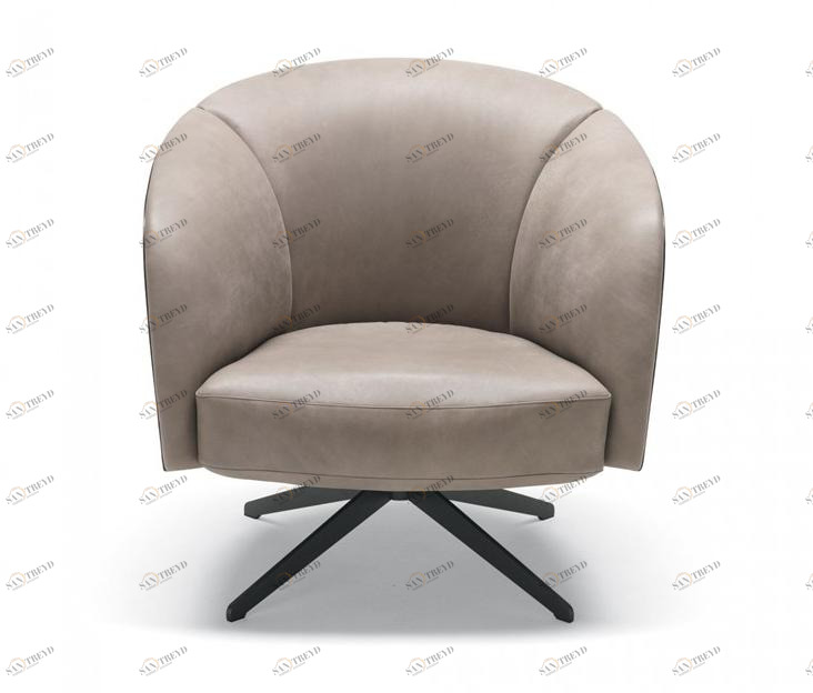 MisuraEmme Поворотное кожаное кресло sun-id-1437261