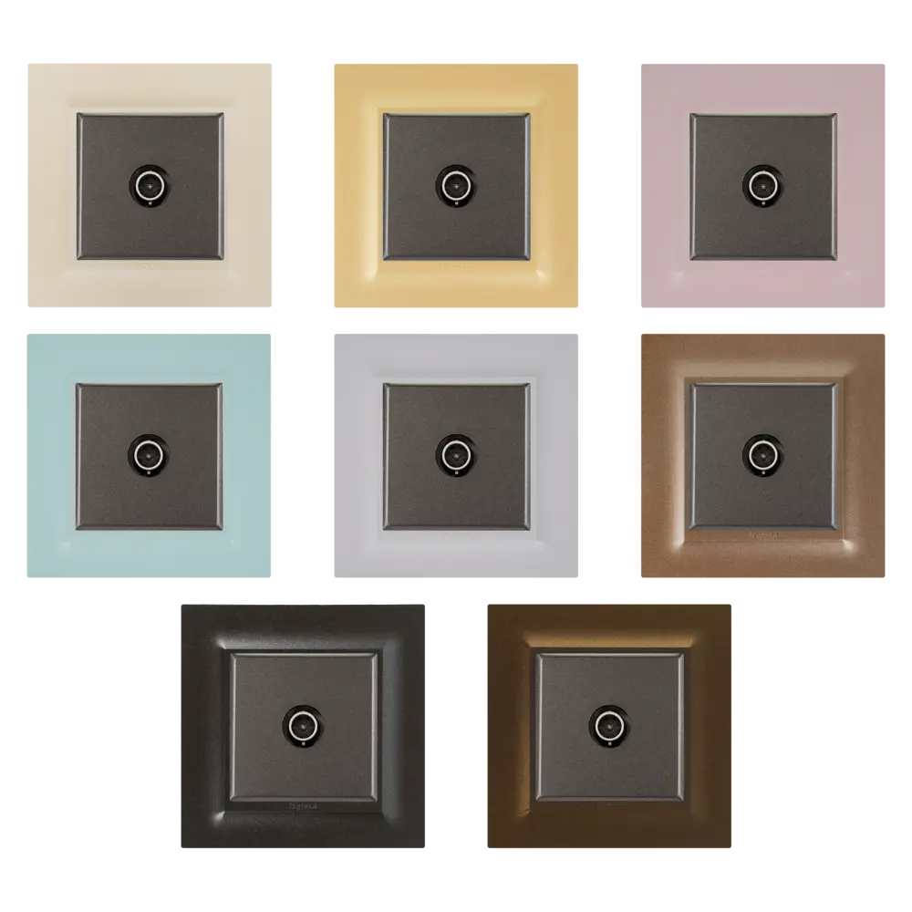 ТВ-розетка Legrand Structura 'звезда' для цифрового телевидения 82064707 STLM-0018690 - Вид №1