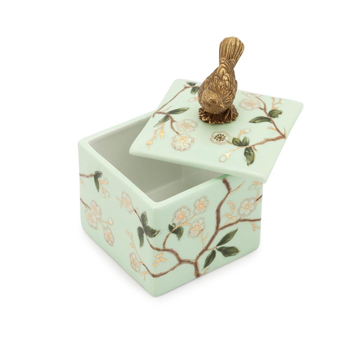 600720-71 ABHIKA КОРОБКА BIRD ATLANTIDE SM LT.GREEN  - Вид №1