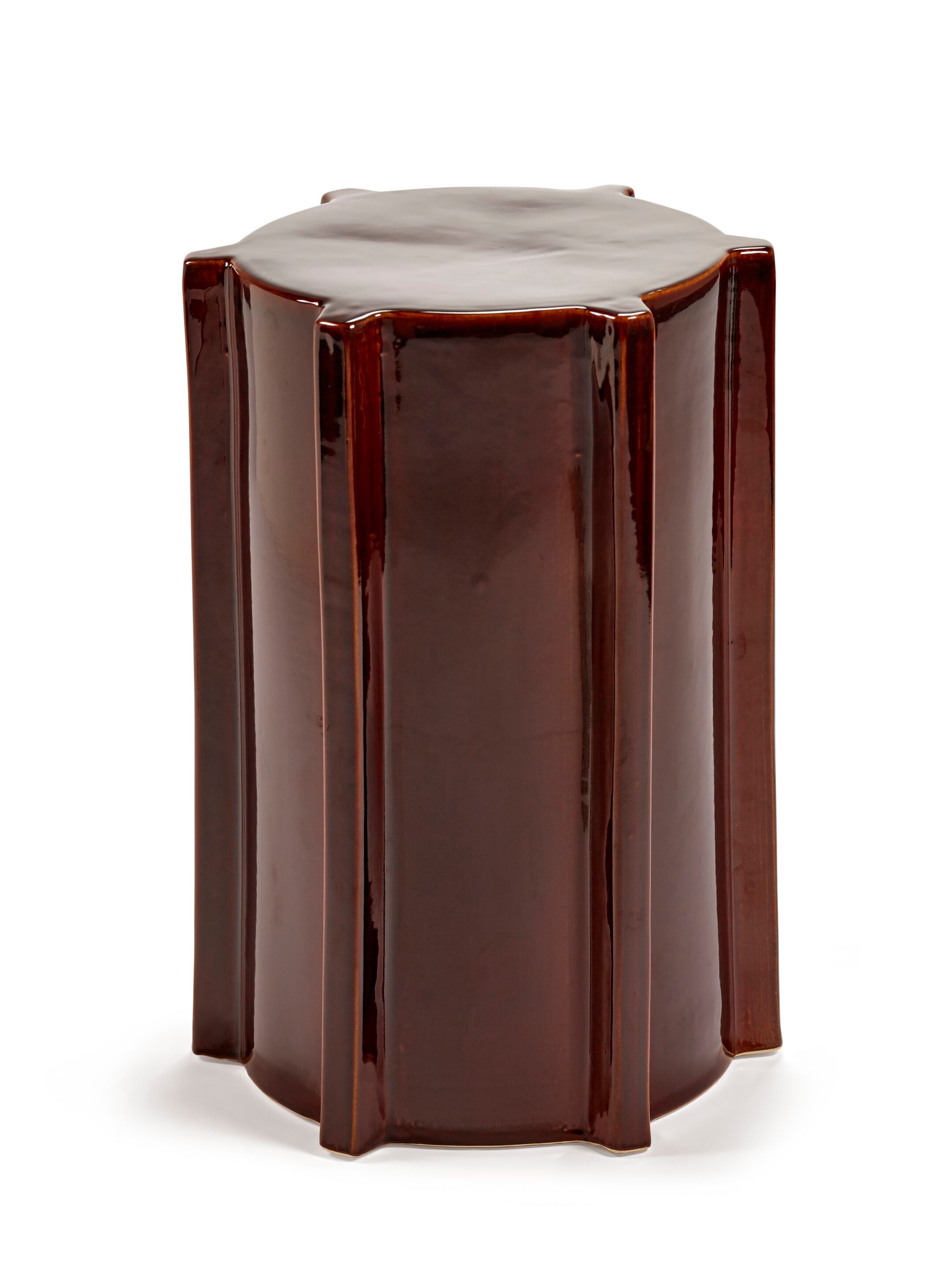 Табурет / журнальный столик из глазурованной керамики Serax пешка ARCH-00106675 - Вид №4