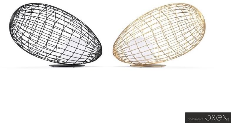 NEXO LUCE Светодиодная настольная лампа из стали Oxen table lamp 7007d1 / 7007d2 - Вид №5