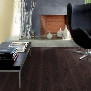 Паркетная доска Kahrs Ясень Черная медь