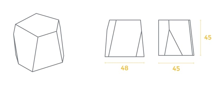 Стул с пеной SIXINCH Rock ARCH-00152462 - Вид №15