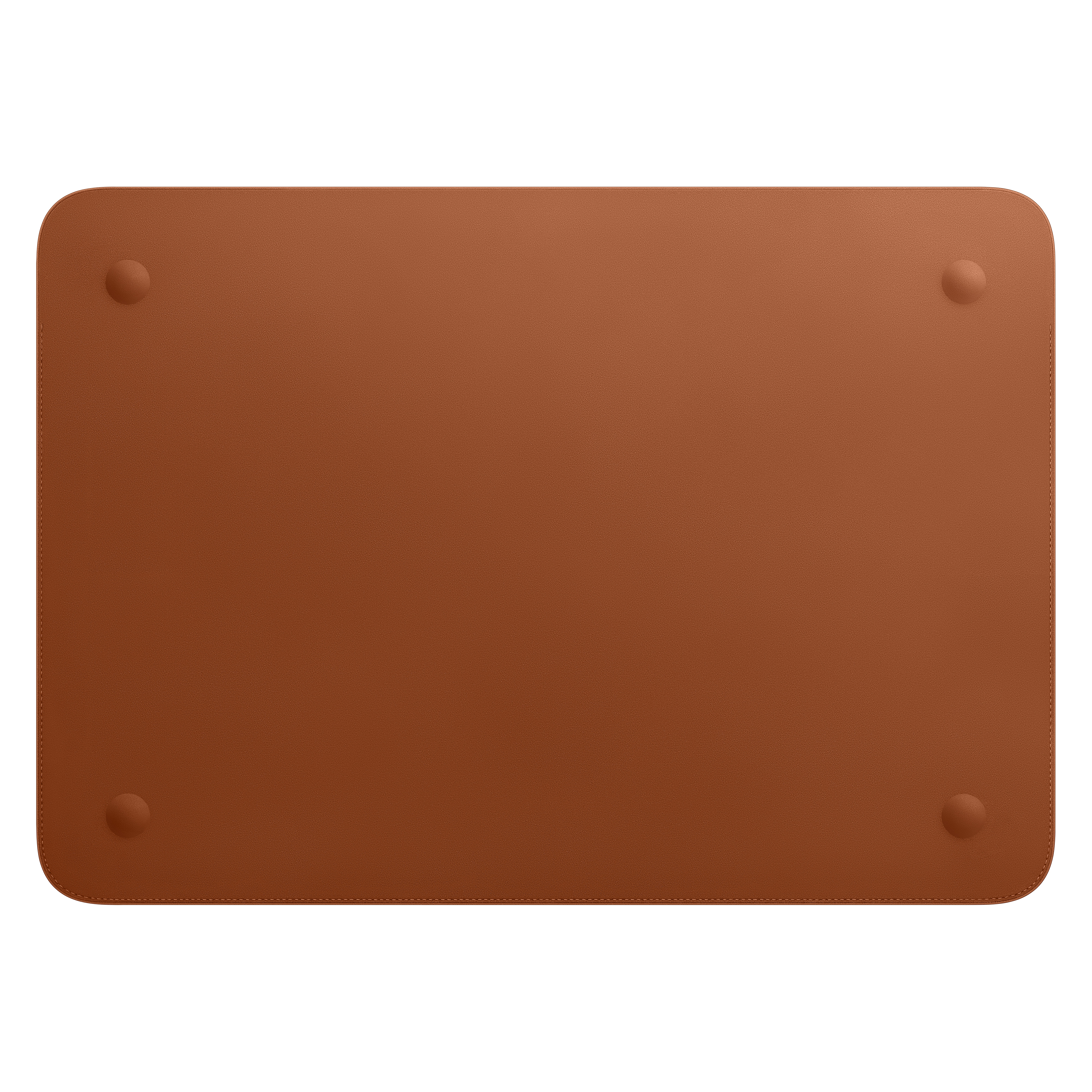 MWV92ZM/A Leather sleeve for 16-inch macbook pro – saddle brown Apple Santreyd  - Вид №1