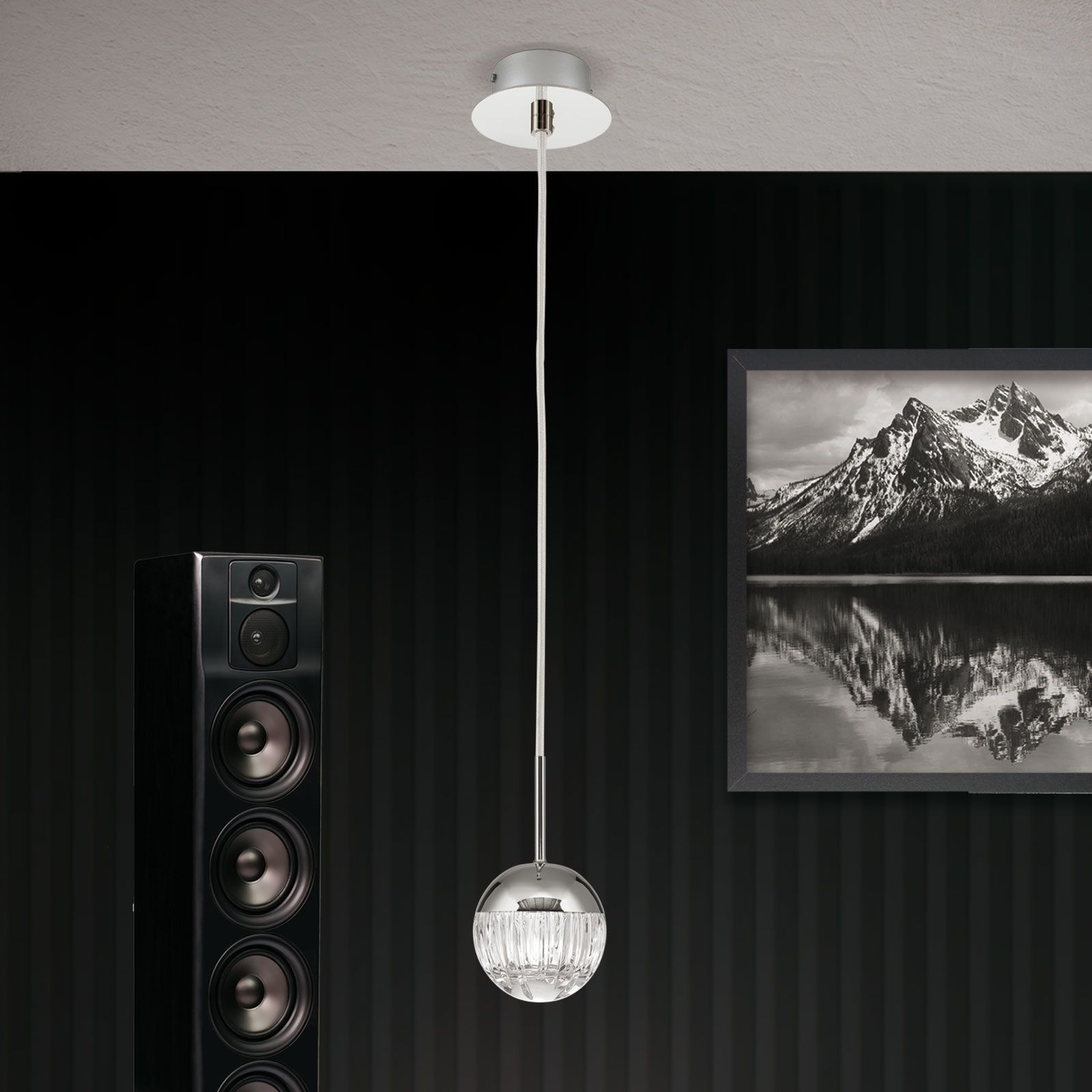 Латунь и Кристалл подвесной светильник Orion ARCH-00084655 - Вид №4