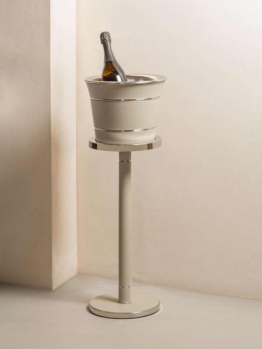 Подставка для ведра для льда из кожи Poltrona Frau TABLEWARE ARCH-00122055 - Вид №2