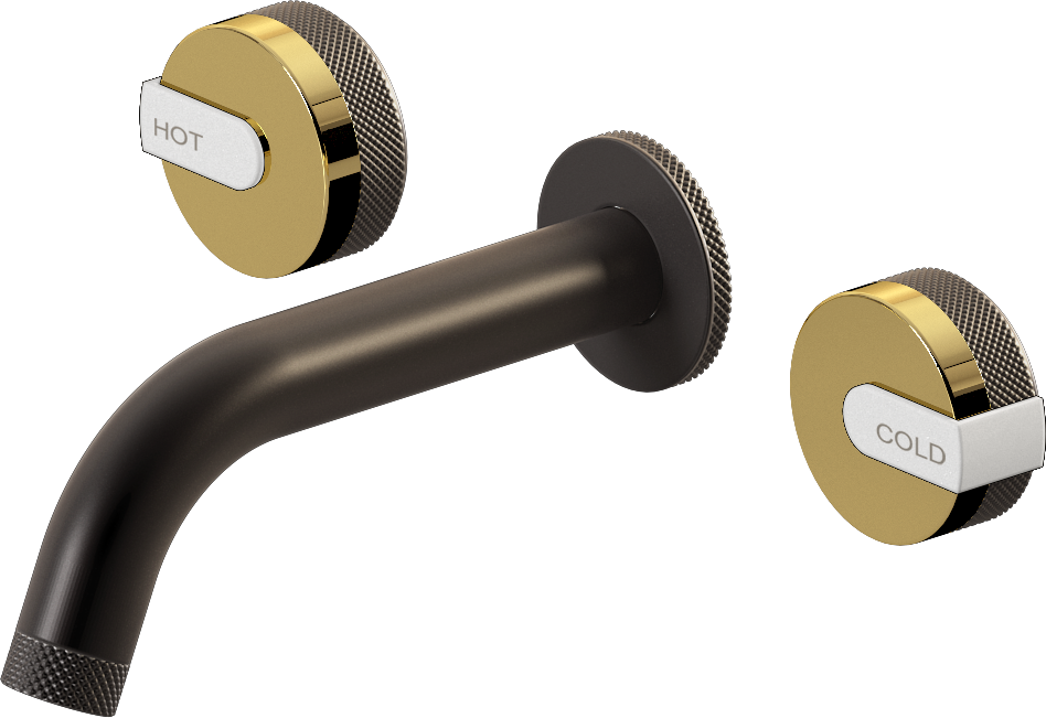 E-11530-R1AU-L1WT-GM Смеситель для умывальника из 19,1см носикем (внешняя часть) GRAFF MOD+