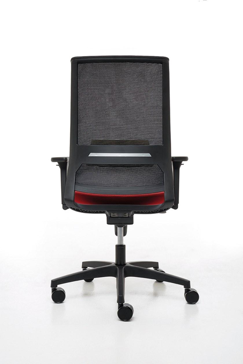 Linea Fabbrica Офисное кресло с 5 спицами на колесиках Logica sun-id-1407534 - Вид №2