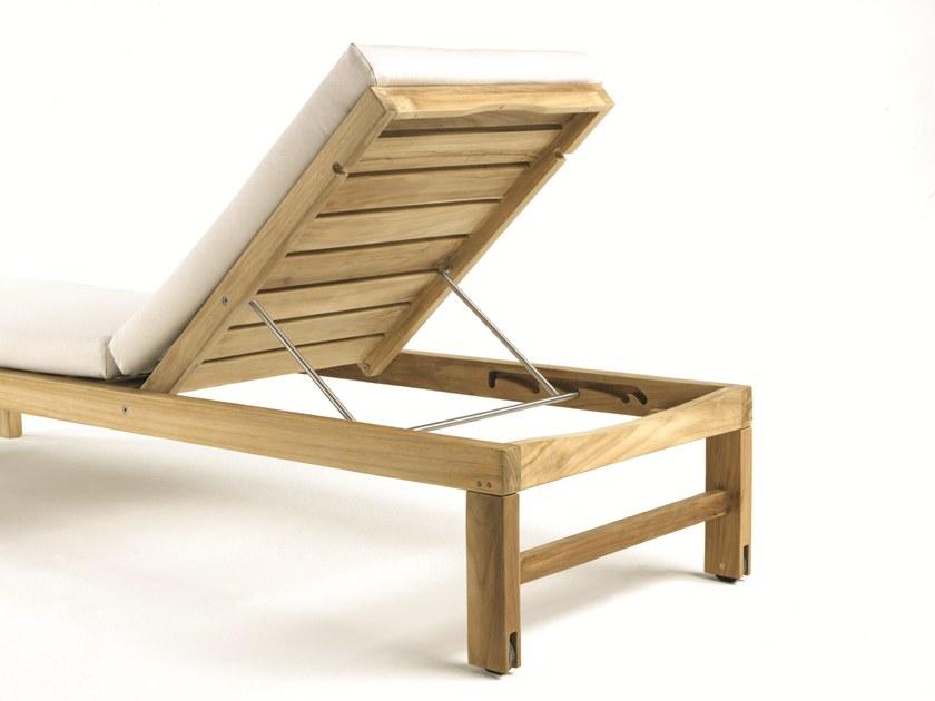 Ethimo Садовый лежак на колесиках Sand Sdle0100 - Вид №7