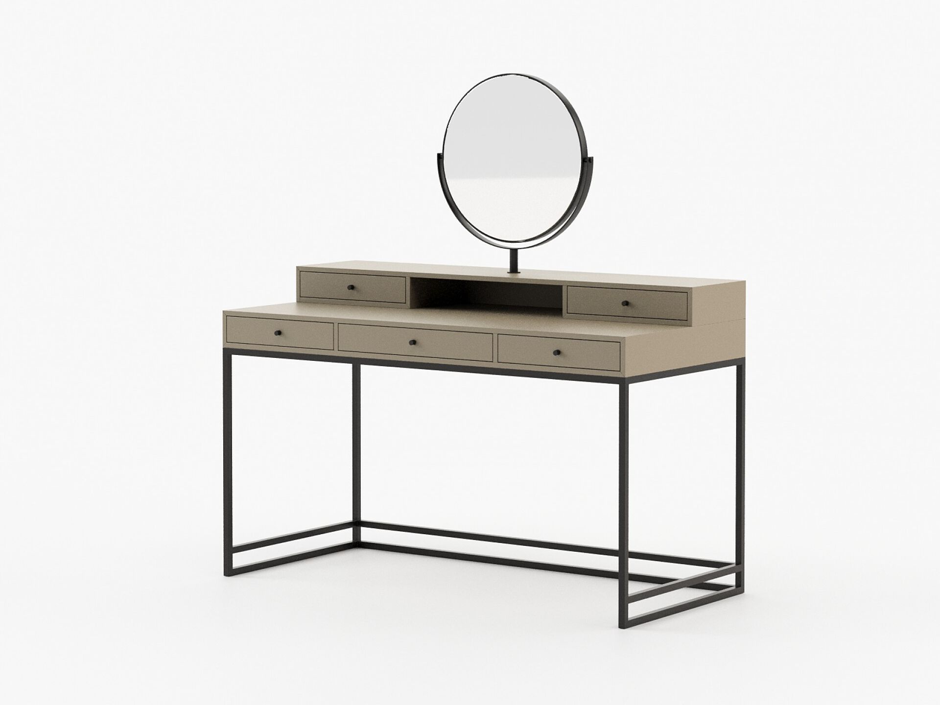 Шкаф для туалетных принадлежностей из грецкого ореха Laskasas D'Arc ARCH-00119759 - Вид №8