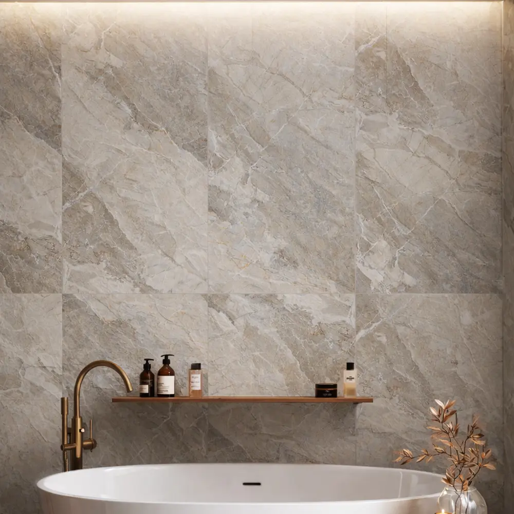 Глазурованный керамогранит Arascato Natural New 60x120 см 1.44 м² матовый цвет белый Santreyd Eternal 2026 STLM-2159145
