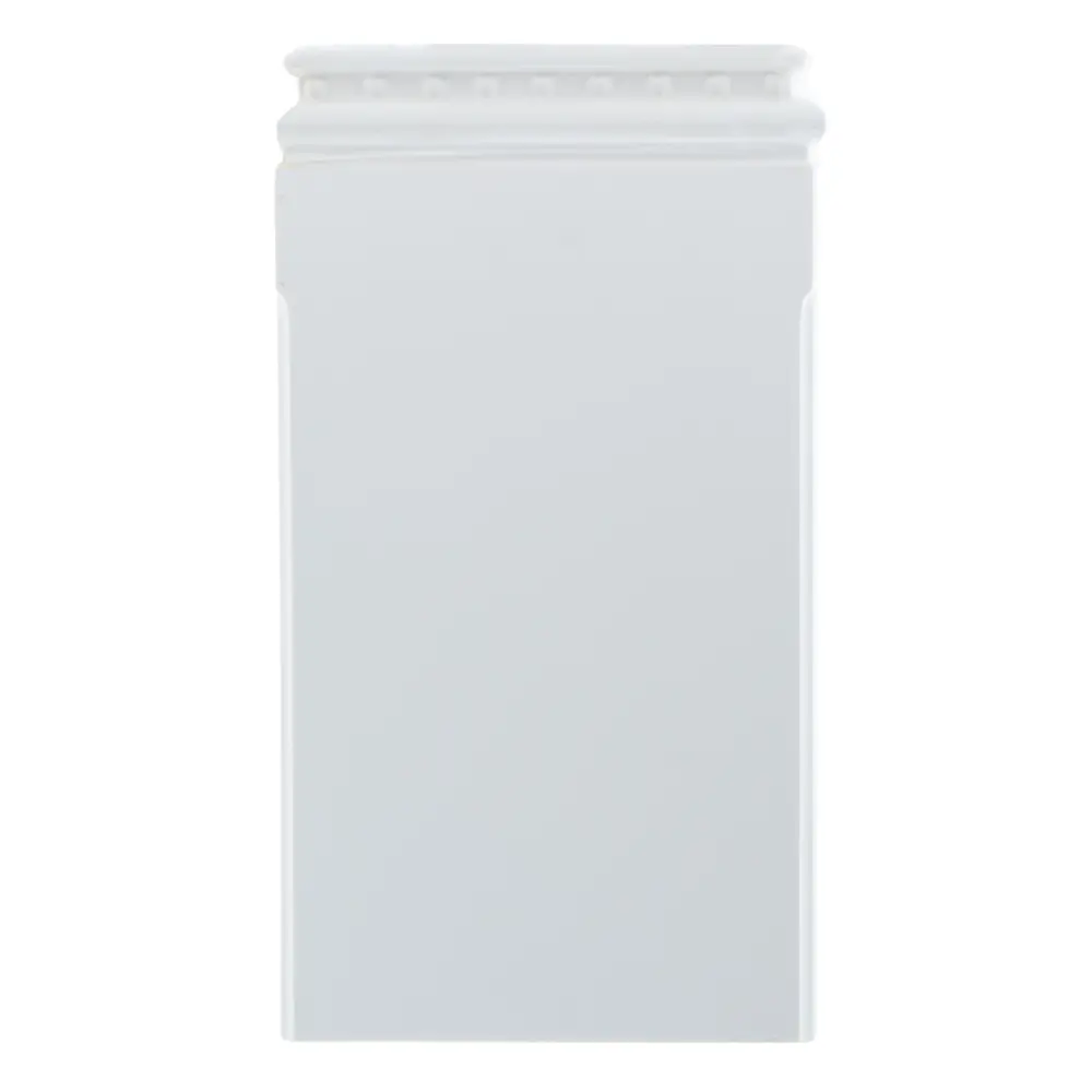 База к пилястре полиуретан Decomaster DK-82222 белая 28 мм STLM-2154805