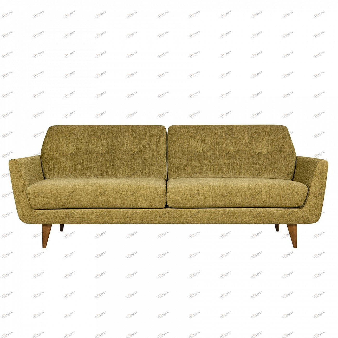 Диван Rucola трехместный прямой горчичный SITS ДИЗАЙНЕРСКИЕ, RUCOLA 192325 Желтый 