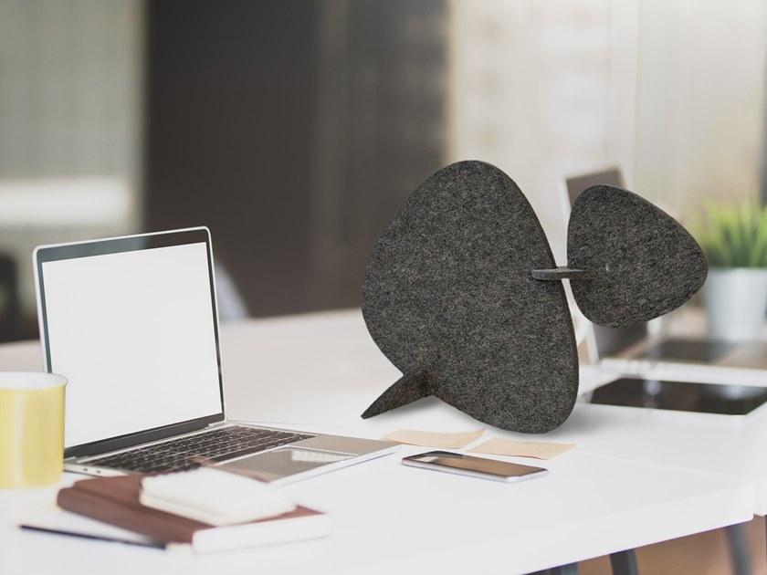 Tante Lotte Звукопоглощающая перегородка стола из шерсти Whisperwool moss Tsf002g19 - Вид №1