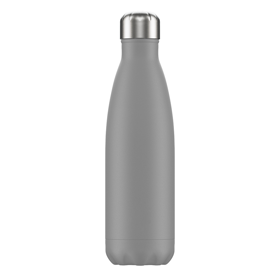Термос 500 мл серый Monochrome Grey CHILLY'S BOTTLES ДИЗАЙНЕРСКИЕ 00-3948003 Серый  - Вид №2