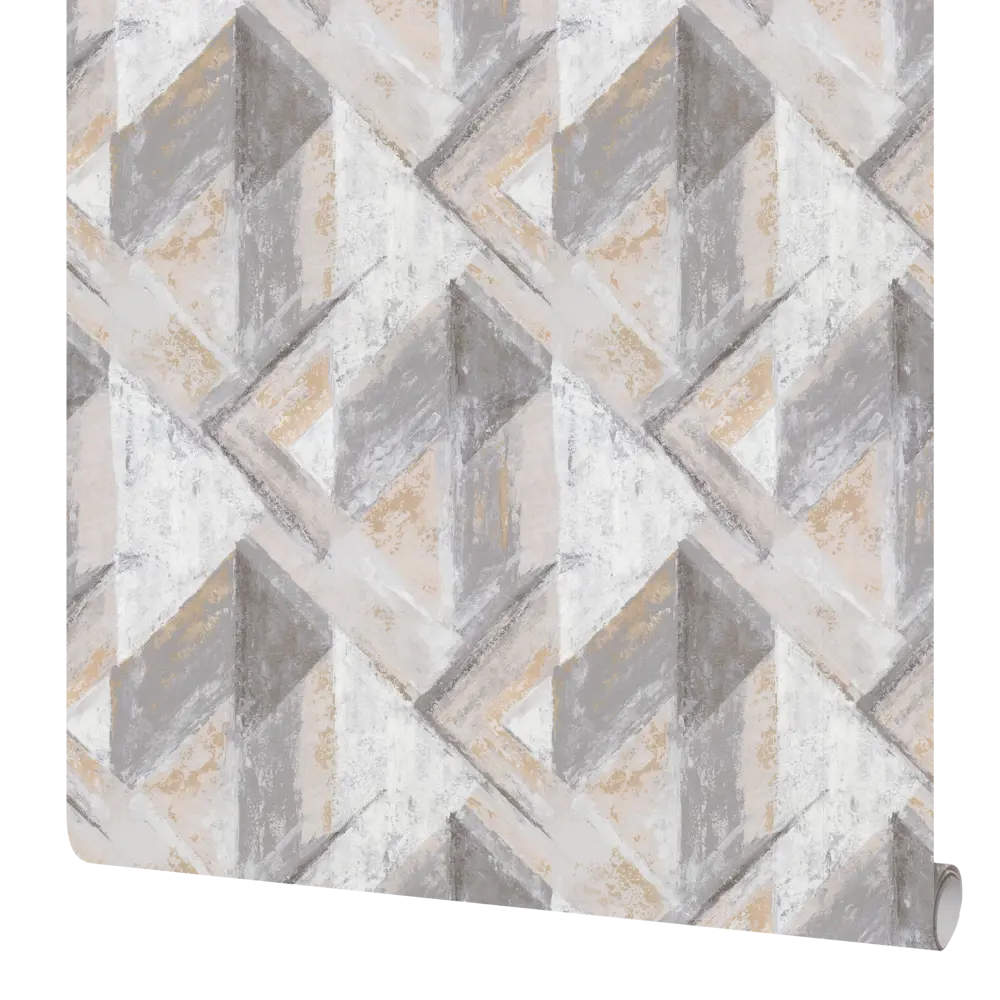 Обои флизелиновые Deco-deco Grunge серо-коричневые 1.06 м 6021-12 STLM-2182083