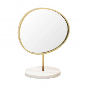 600897-01 ABHIKA ЗЕРКАЛЬНАЯ ПОДСТАВКА DIKE H35 28X20 GOLD