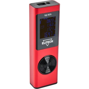 Лазерный дальномер Elitech ЛД 60Л для точных измерений до 60 м 89425346