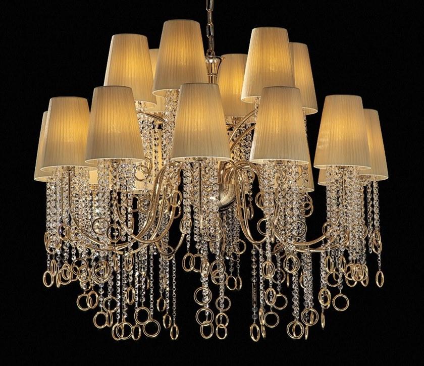 Aiardini Люстра прямого и отраженного света с кристаллами Nina sun-id-1365415 - Вид №2