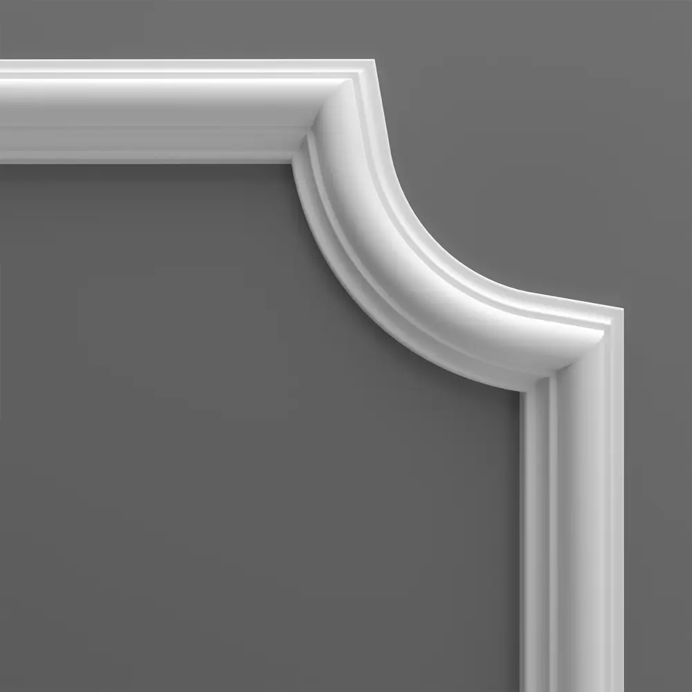 Угловой элемент полиуретан Decomaster 97010-8 белый 40 мм 2 шт STLM-2101728 - Вид №7