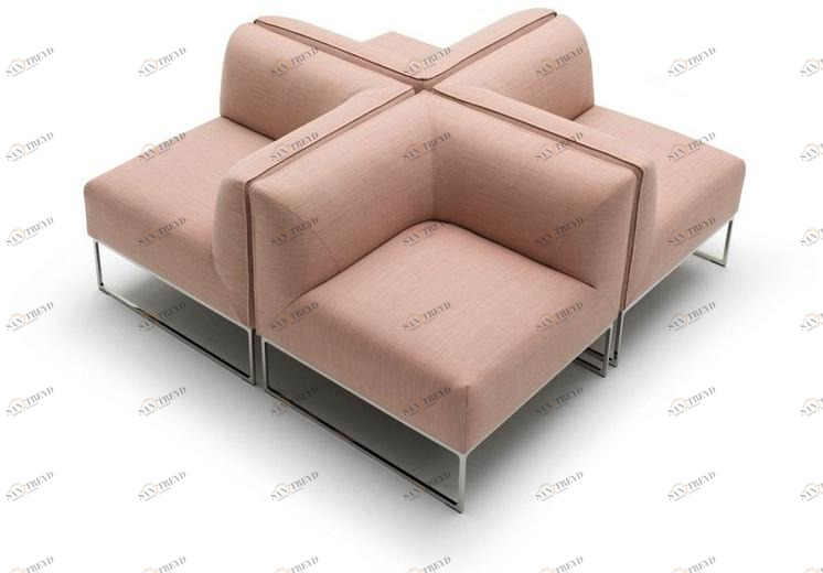 COR Модульный тканевый диван Mell sun-id-1453584