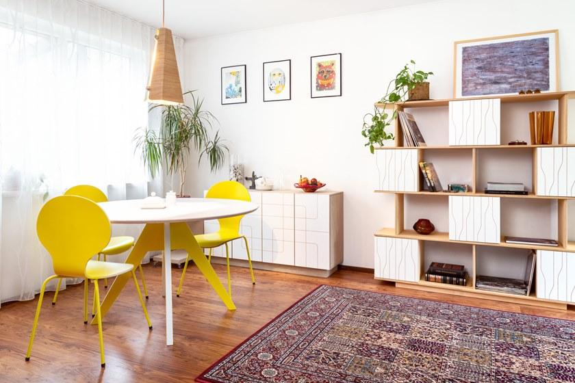 Radis Круглый обеденный стол из лакированной фанеры Special treasures sun-id-1402403 - Вид №1