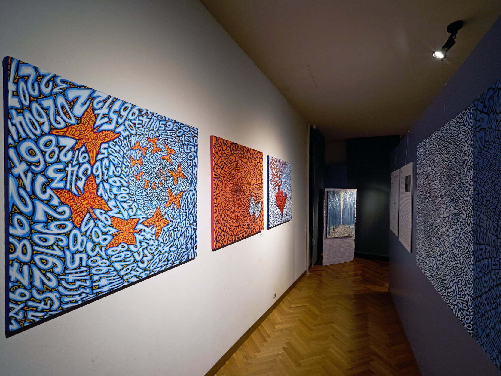 Рамка с алюминиевой рамой и набивной тканью ABS Group QUADRI ARCH-00147079