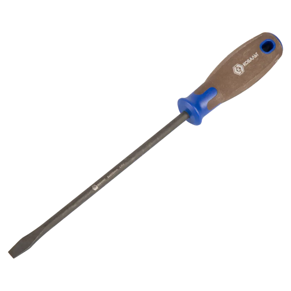 Отвертка прямая КОБАЛЬТ 912-052 SL8x200 мм 89373867 STLM-1376318