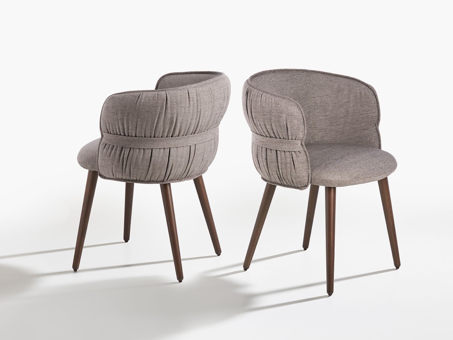 Мягкое кресло из ткани Potocco Drawstring ARCH-00142462 - Вид №1