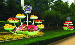 LEP.01-F.CFM ЛЕПЕСТОК с Футбольным мячом, цветочница вертикального озеленения LAB.Space