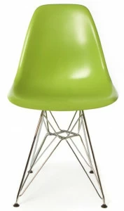 Стул Klassic DSR Зеленый (eames style) TASHOTI ДИЗАЙНЕРСКИЕ, EAMES STYLE 009792 Зеленый
