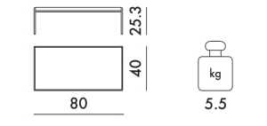 Прямоугольный стол из ПММА и стали Kartell TRAYS ARCH-00041559 - Вид №18