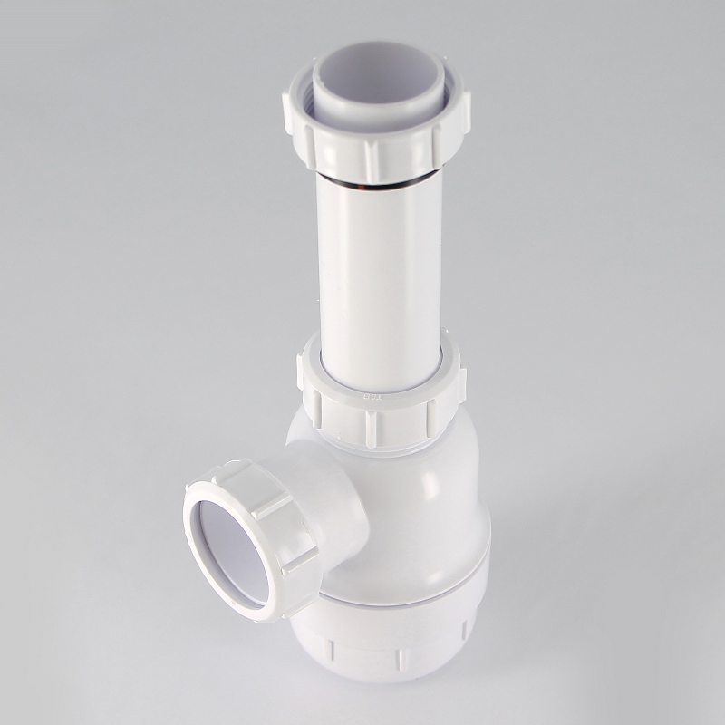 Сифон McAlpine бутылочный 1 1/2"х40 мм без выпуска выход компрессионный D=40 мм MRSK2NW