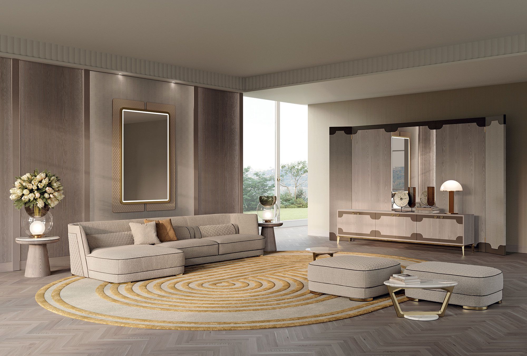 Ткань диван Vittoria Frigerio шпаргалки ARCH-00055654 - Вид №2