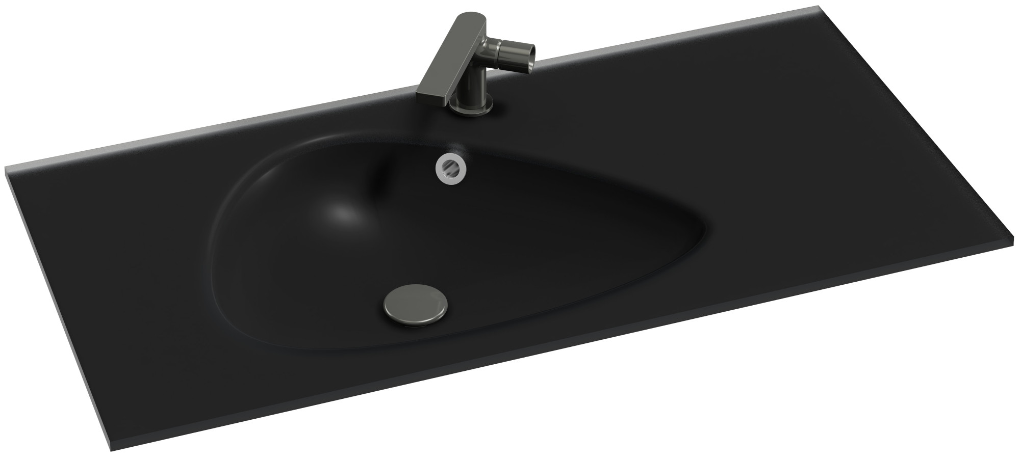 EB3021-DE3 Столешница из матового стекла 101 см JACOB DELAFON NOUVELLE VAGUE