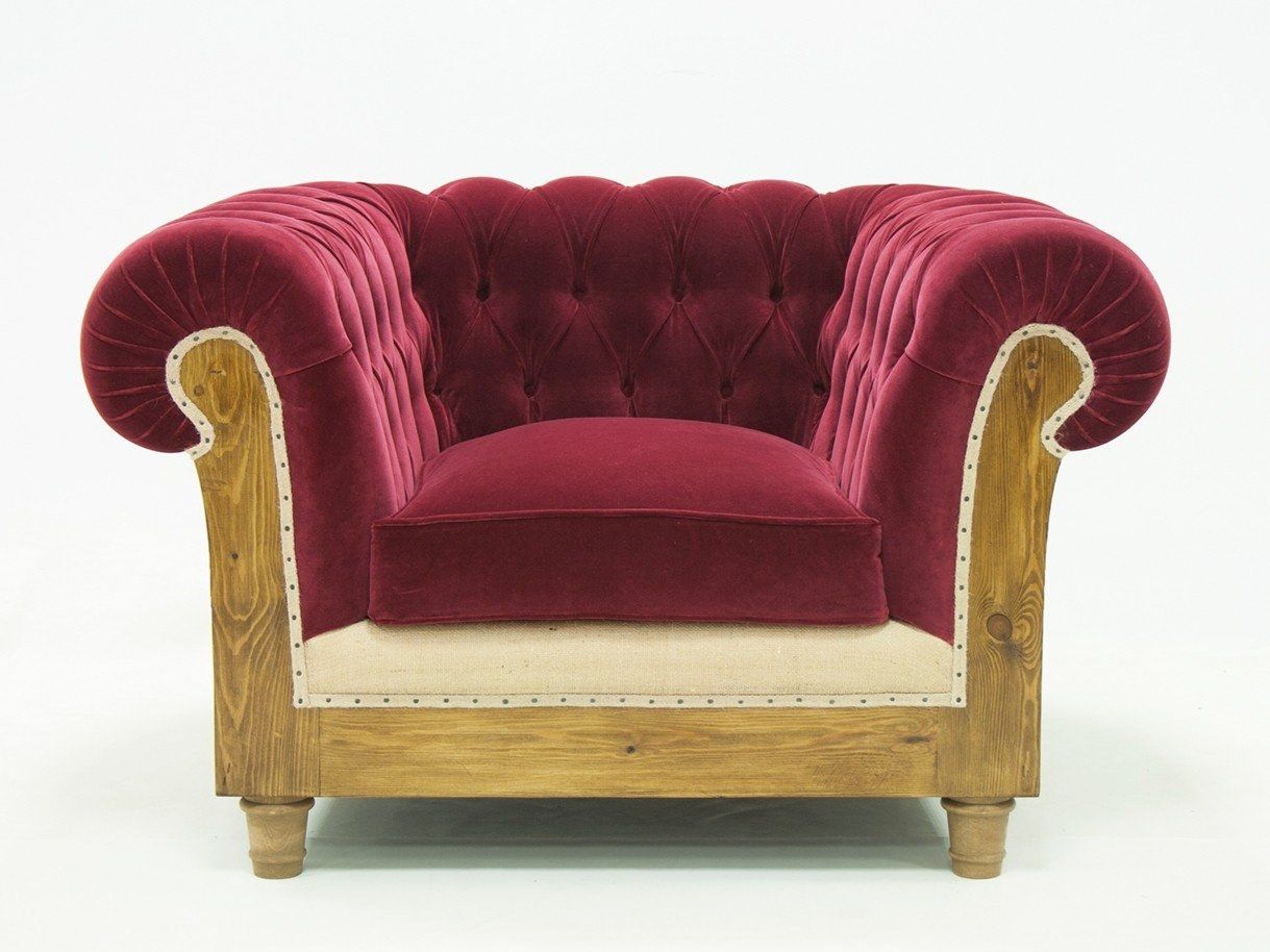 Тканевое кресло с подлокотниками CREARTE COLLECTIONS Chesterfield Loor Essence ARCH-00041741 - Вид №5