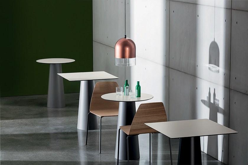 Sovet italia Круглый стеклянный стол Totem sun-id-1456653 - Вид №7