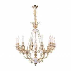 Подвесная люстра Arte Lamp A7024LM-16WG золото ARTE LAMP ДИЗАЙНЕРСКИЕ 188692 Золотой