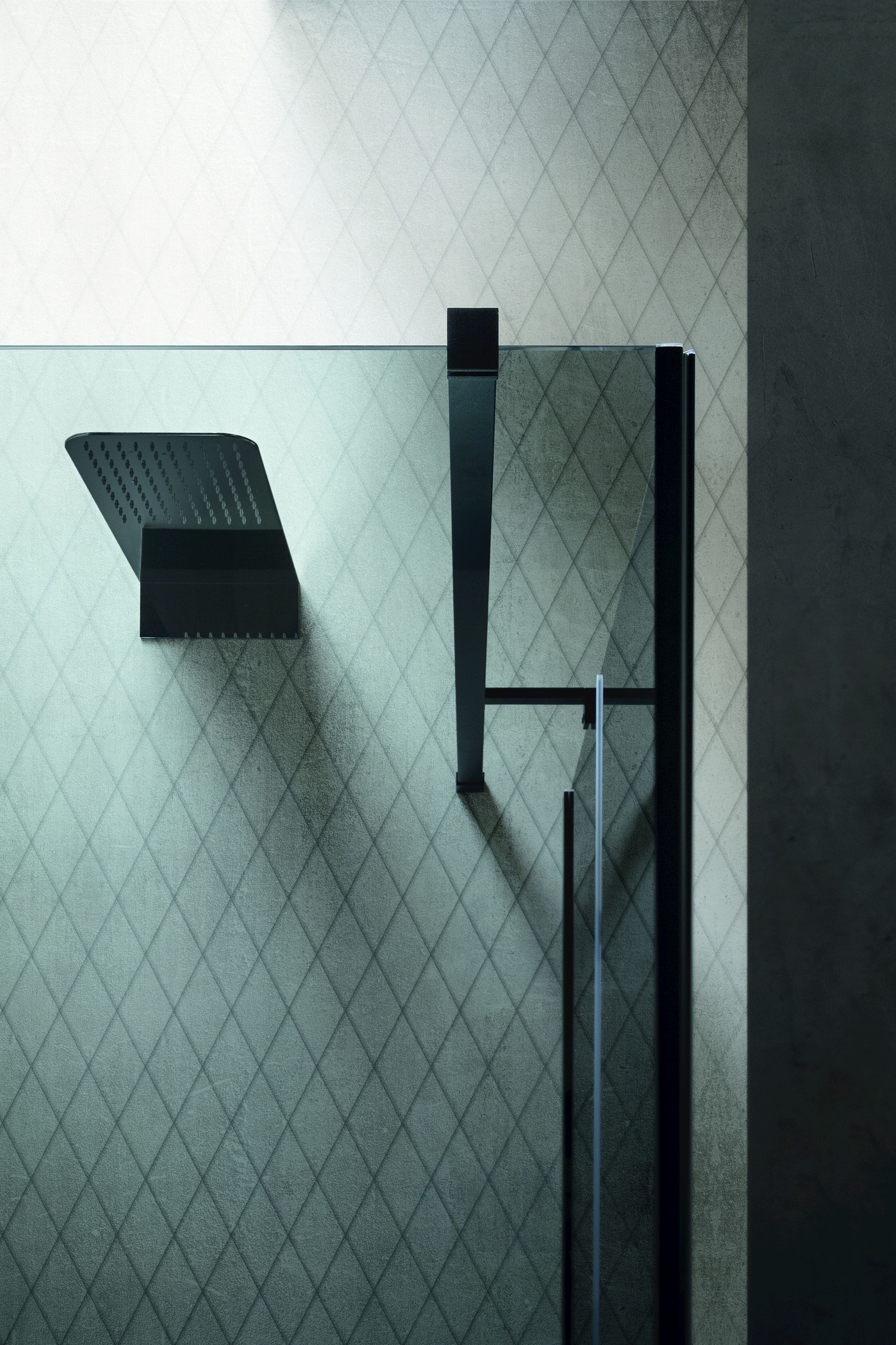 Нишевая душевая кабина с раздвижной дверью ARBLU ARCH-00071296 - Вид №3