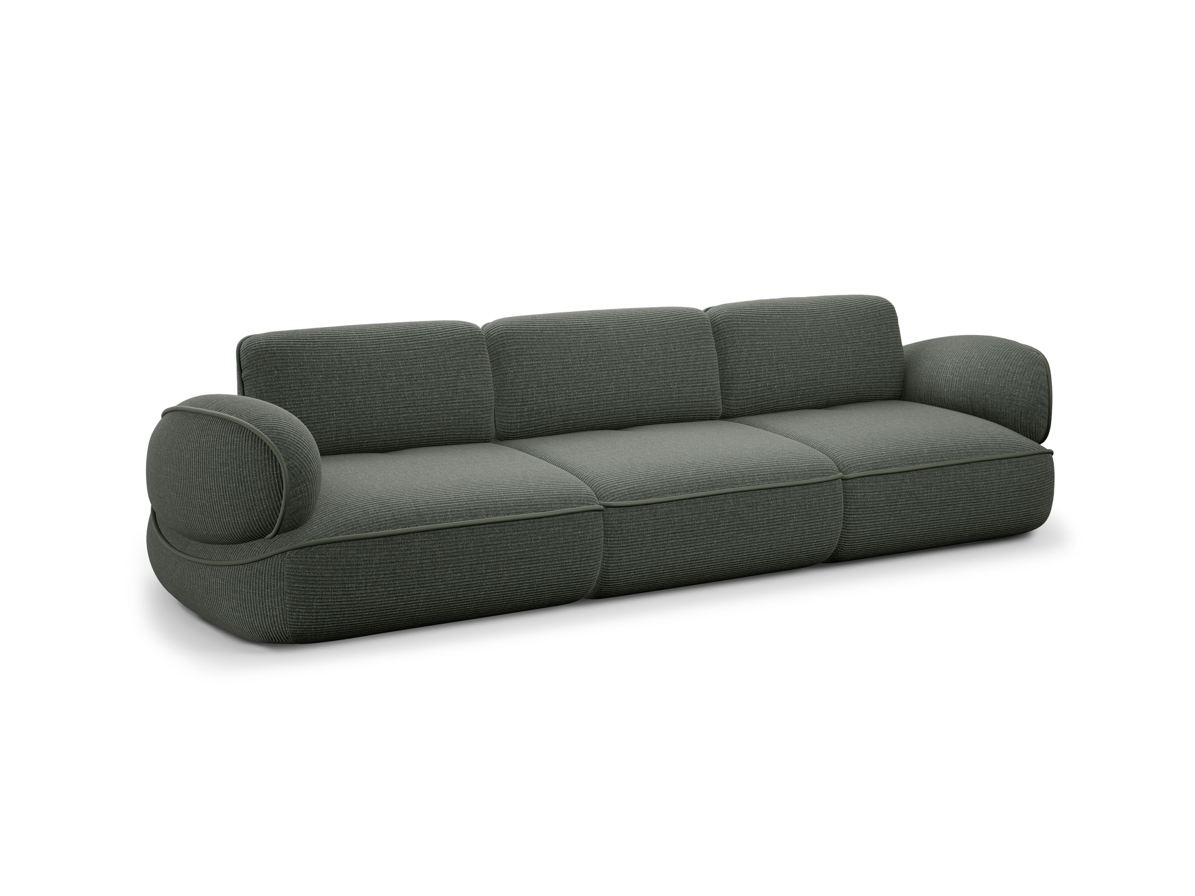 4-местный тканевый диван Natuzzi Italia SNAIL ARCH-00079678 - Вид №1