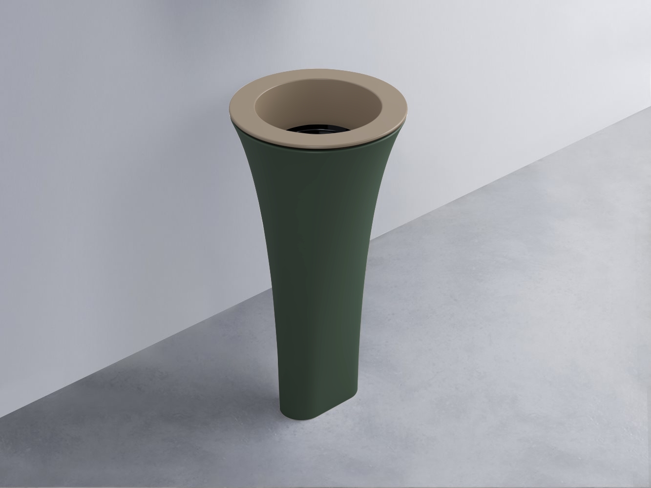 AMLA45-AN+AMPILT-N+AMCOLT-MU Раковина Amedeo Tondo отдельностоящая cielo Enjoy + Amedeo Ceramica Cielo
