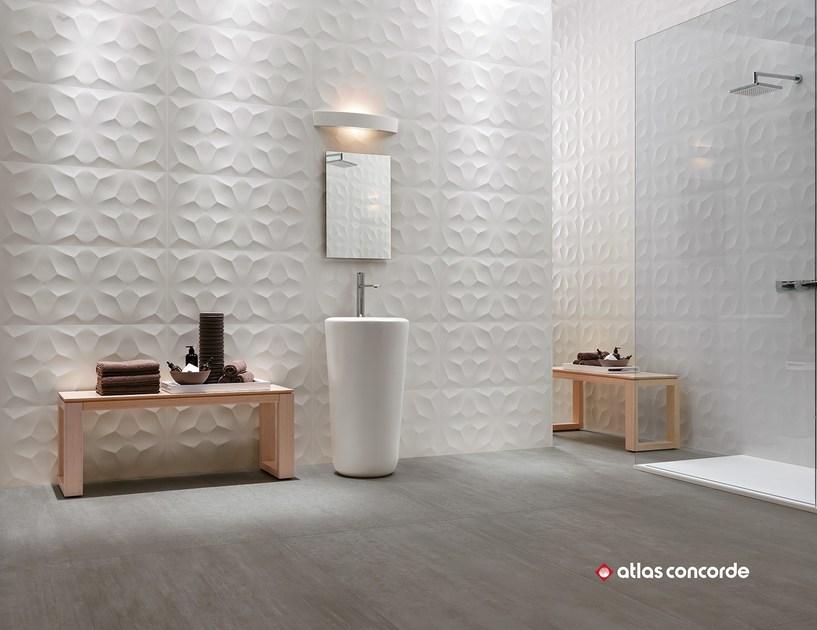 Atlas Concorde Объемная белая плитка для стен 3d wall design sun-id-1369333 - Вид №1