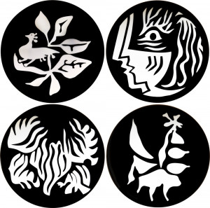 10639571 Haviland Набор тарелок десертных Haviland "Люрса по мотивам Вильмот" 22,5см Фарфор