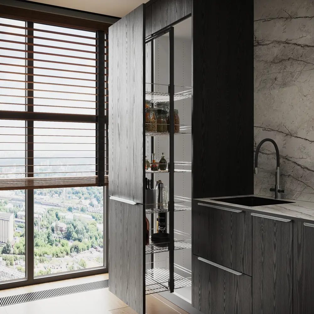 Фальшпанель Konsensa Канск черная матовая для кухонных шкафов 89423365 STLM-1581600 - Вид №13