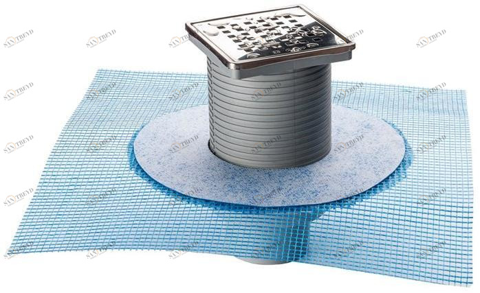 First Corporation Люк с сифоном с сеткой First plast Chabsr10in