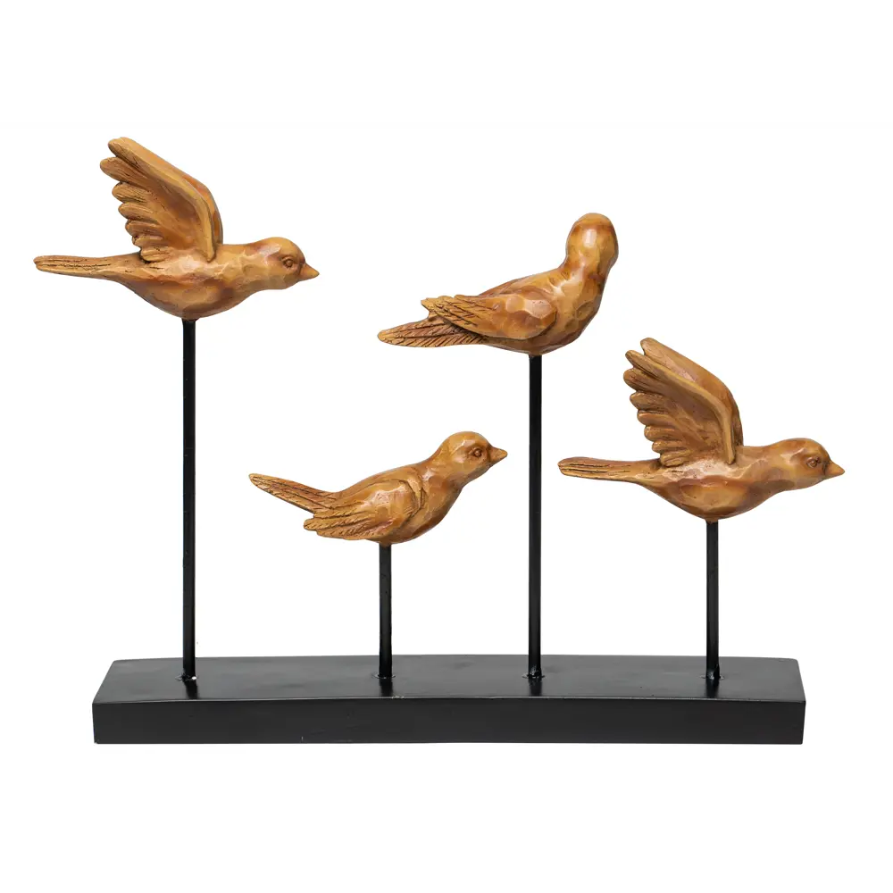 Статуэтка Птицы смола черный 24 см Santreyd STLM-2164356 - Вид №2