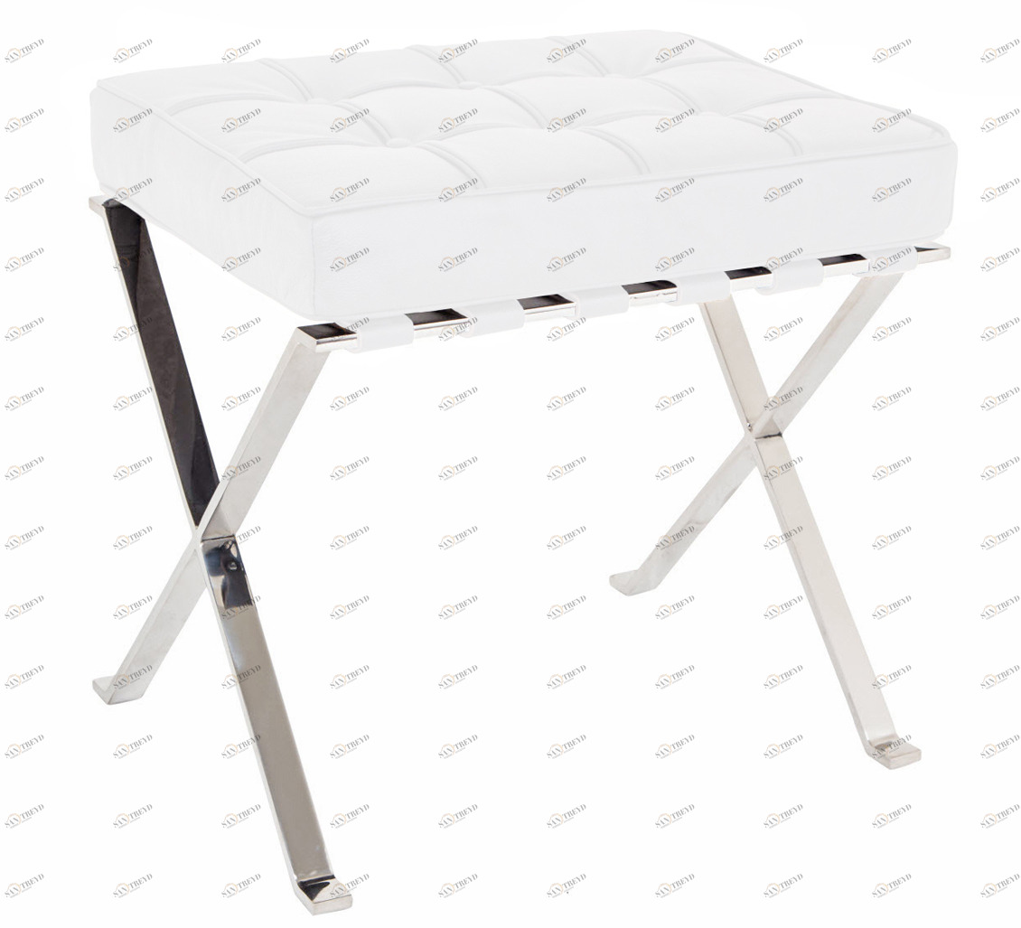 Табуретка White Leather от RVAstley RVASTLEY PUSHA 060812 Молочный 