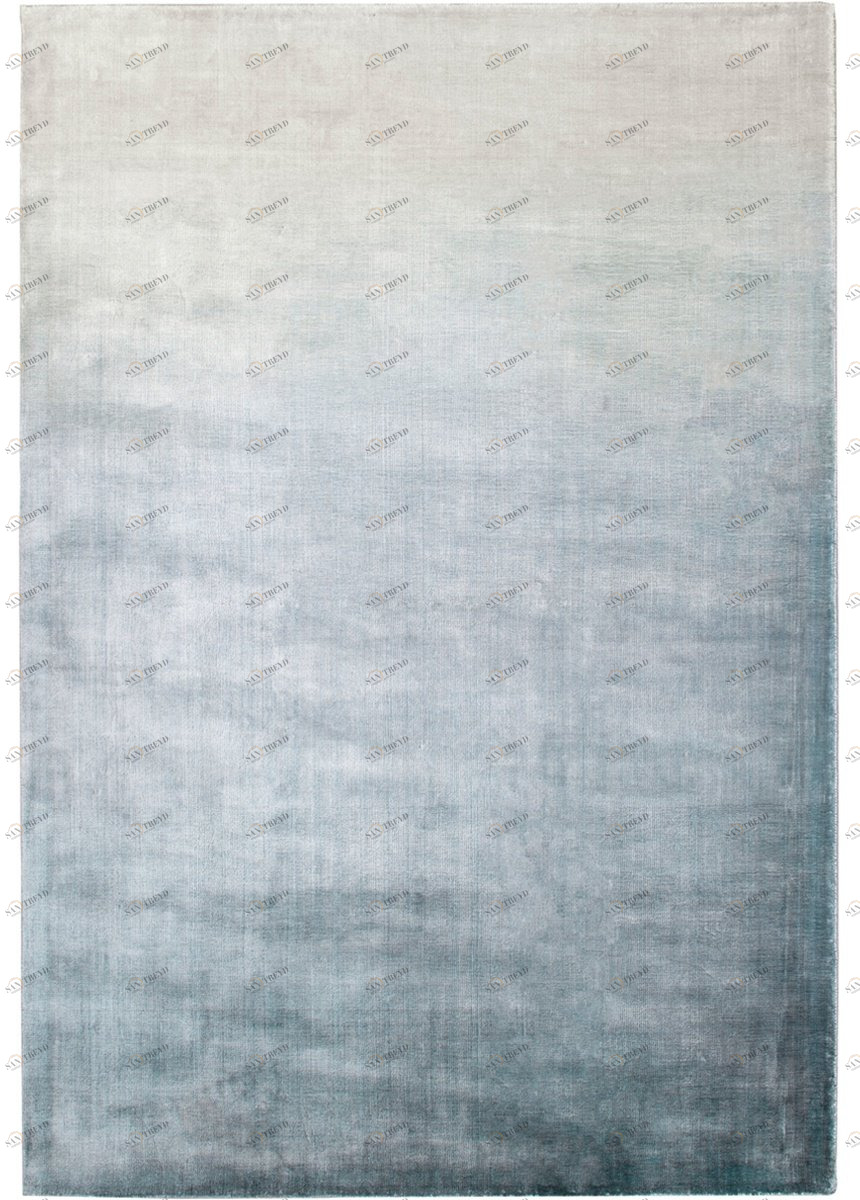 Ковер прямоугольный сине-серый 300х200 см Iris Blue CARPETDECOR ДИЗАЙНЕРСКИЕ, HANDMADE, ДЕТСКИЕ 00-3893125 Серый;синий 