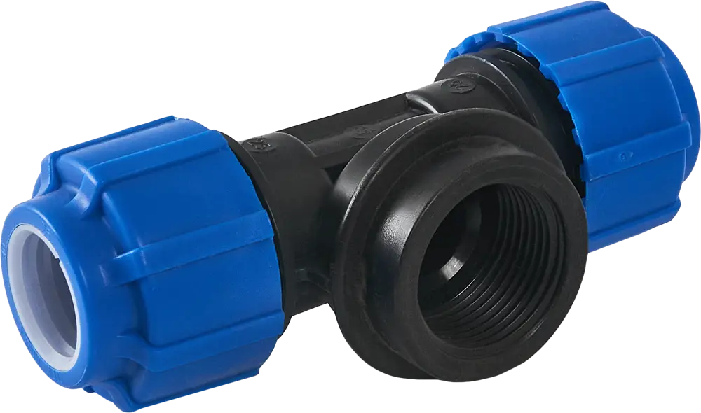 Тройник комбинированный ПОЛИТЭК 25x1"x25 мм для систем водоснабжения 82382642