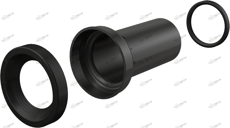 Прокладка + патрубок + прокладка патрубка ALCAPLAST M902